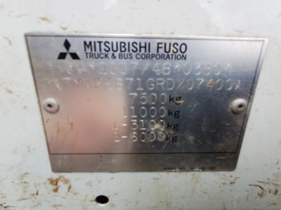 Lot 24 - 2014 Mitsubishi Fuso Canter 7C15D 38 Euro 5