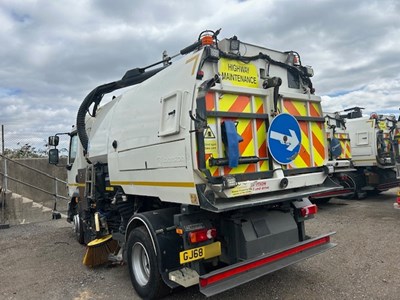 Lot 51 - 2018 (68 Plate) Volvo FL Johnston VT651 Sweeper/Gulley Sucker Euro 6