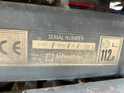 Lot 51 - 2018 (68 Plate) Volvo FL Johnston VT651 Sweeper/Gulley Sucker Euro 6