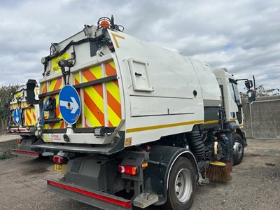 Lot 51 - 2018 (68 Plate) Volvo FL Johnston VT651 Sweeper/Gulley Sucker Euro 6