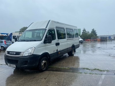 Lot 23 - 2011 (61 plate) Iveco daily 45C14 16 Seater Minibus Euro 5