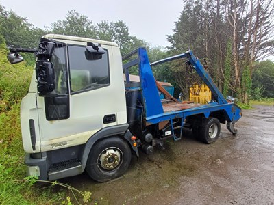 Lot 21 - 2007 (57 Plate) Iveco Eurocargo ML75E16 7.5T Skip Lorry Euro 4