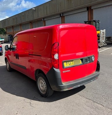 Lot 45 - 2017 Vauxhall Combo Van Euro 6