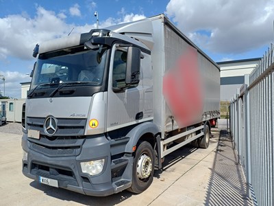 Lot 21 - 2016 Mercedes Antos 4x2 Rigid Cutainside Euro 6