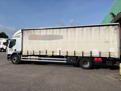 Lot 10 - 2017 DAF LF 250 18T Rigid Curtainside Euro 6