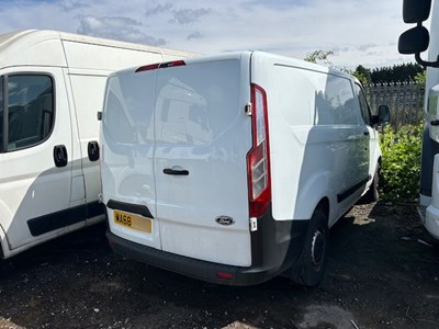 Lot 85 - 2018 (68 Plate) Ford Transit Custom Van Euro 6 NON RUNNER