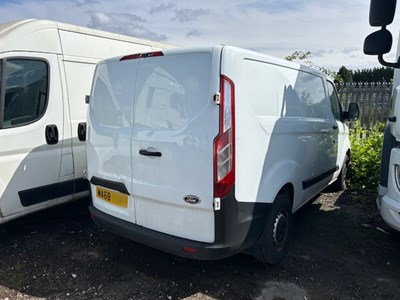 Lot 85 - 2018 (68 Plate) Ford Transit Custom Van Euro 6 NON RUNNER