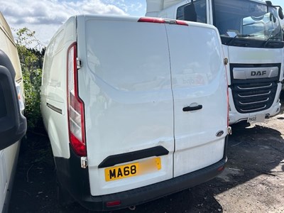 Lot 85 - 2018 (68 Plate) Ford Transit Custom Van Euro 6 NON RUNNER