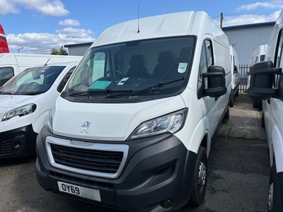 Lot 50 - 2019 (69 plate) Peugeot Boxer 335 PRO L3H2 Bhdi Panel Van NON RUNNER Euro 6