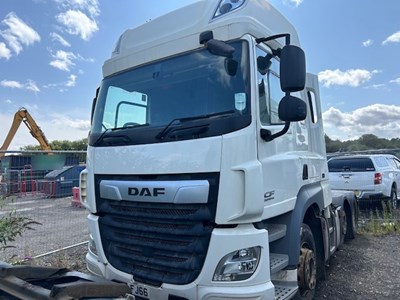 Lot 31 - 2016 (66 Plate) DAF CF460 6x2 Tractor Unit Euro 6 NON RUNNER