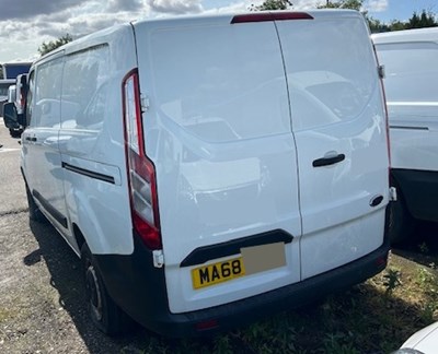 Lot 65 - 2018 (68 Plate) Ford Transit Custom 300 Base Euro 4 NON RUNNER