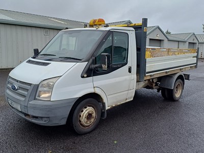Lot 28 - 2013 (63 Plate) Ford Transit Dropside Tipper Euro 5