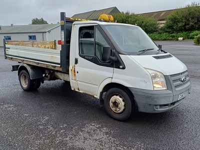 Lot 28 - 2013 (63 Plate) Ford Transit Dropside Tipper Euro 5