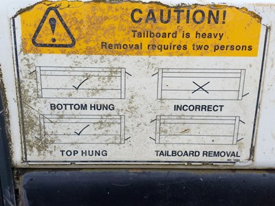 Lot 28 - 2013 (63 Plate) Ford Transit Dropside Tipper Euro 5