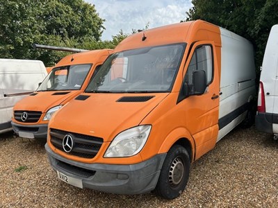 Lot 101 - 2012 Mercedes Sprinter 313 CDI Panel Van NON RUNNER Euro 5