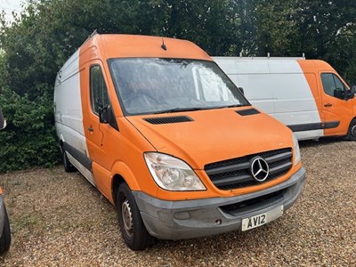 Lot 36 - 2012 Mercedes Sprinter 313 CDI Panel Van NON RUNNER Euro 5