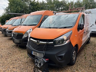 Lot 76 - 2016 Vauxhall Vivaro 2900 BT CDTI Van Euro 6