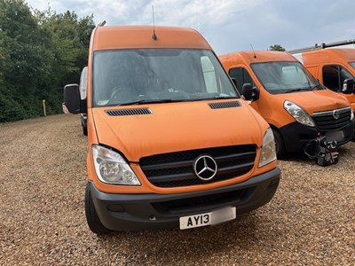Lot 62 - 2013 Mercedes Sprinter 313 CDI Panel Van Euro 5