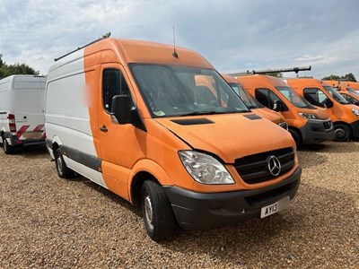 Lot 62 - 2013 Mercedes Sprinter 313 CDI Panel Van Euro 5