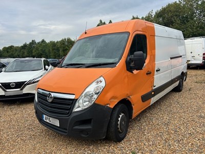 Lot 37 - 2016 Vauxhall Movano F3500 L3H2 CDTI Panel Van Euro 6