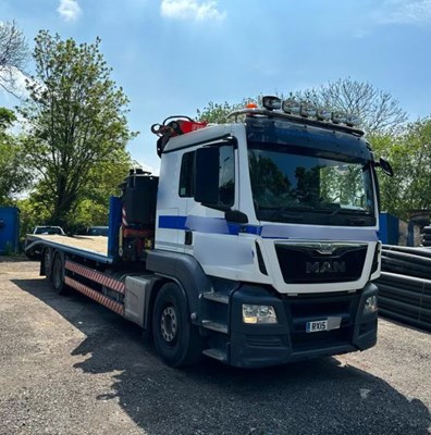 Lot 41 - 2015 MAN TGX 26.400 6x2-4 BL Beavertail Plant Lorry Euro 6