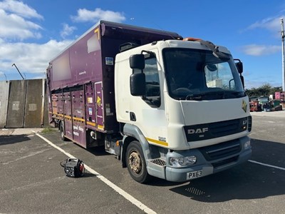 Lot 32 - 2013 (63 Plate) DAF LF 45.210 Recycling Vehicle Euro 5