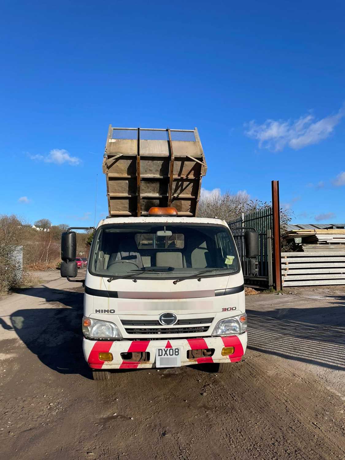 Lot 34 - 2008 Hino 300 Series Tipper Euro 4