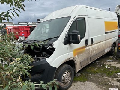 Lot 105 - 2021 (70 Plate) Peugeot Boxer Van Euro 6 NON RUNNER