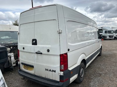 Lot 87 - 2019 (69 Plate) MAN TGE 3.140 Van Euro 6 NON RUNNER