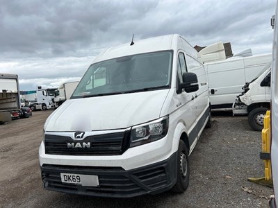 Lot 87 - 2019 (69 Plate) MAN TGE 3.140 Van Euro 6 NON RUNNER