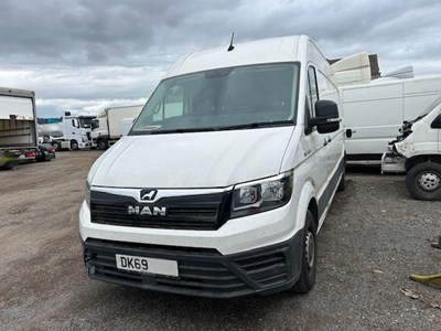 Lot 62 - 2019 (69 Plate) MAN TGE 3.140 Van Euro 6 NON RUNNER