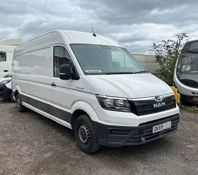 Lot 87 - 2019 (69 Plate) MAN TGE 3.140 Van Euro 6 NON RUNNER