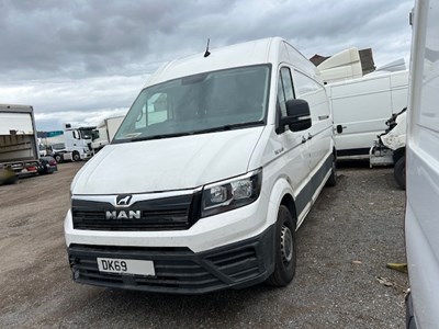 Lot 87 - 2019 (69 Plate) MAN TGE 3.140 Van Euro 6 NON RUNNER
