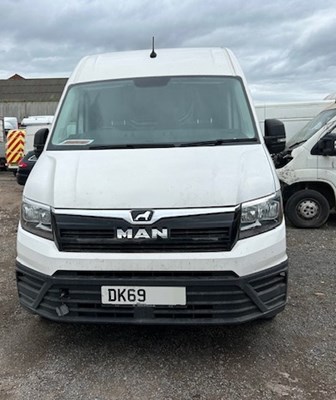 Lot 87 - 2019 (69 Plate) MAN TGE 3.140 Van Euro 6 NON RUNNER