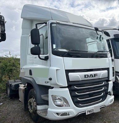 Lot 65 - 2019 (69 Plate) DAF CF 450 4x2 Tractor Unit Euro 6 NON RUNNER