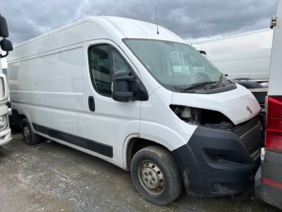 Lot 81 - 2018 (68 Plate) Peugeot Boxer Van Euro 6 NON RUNNER