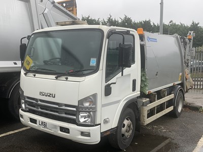 Lot 10 - 2011 (61 Plate) Isuzu N75 c/w NTM RCV Body & Bin Lift Euro 5 NON RUNNER