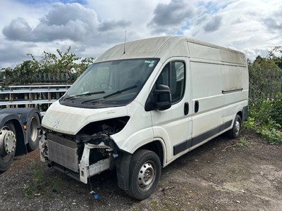 Lot 67 - 2019 (69 Plate) Peugeot Boxer Van Euro 6 NON RUNNER