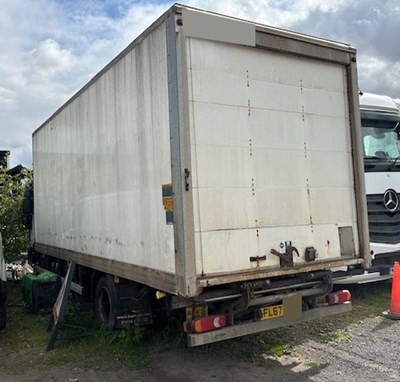 Lot 74 - 2017 (67 Plate) Iveco Eurocargo 75E16S S-A Rigid Box Euro 6 NON RUNNER