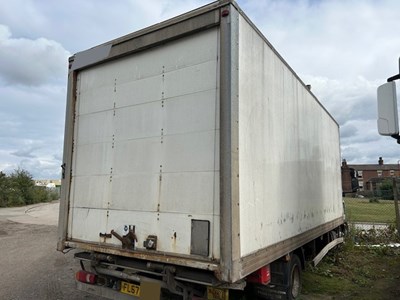 Lot 74 - 2017 (67 Plate) Iveco Eurocargo 75E16S S-A Rigid Box Euro 6 NON RUNNER