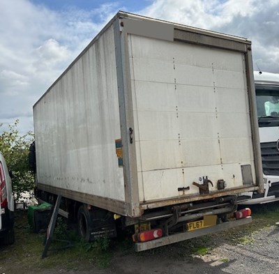 Lot 74 - 2017 (67 Plate) Iveco Eurocargo 75E16S S-A Rigid Box Euro 6 NON RUNNER