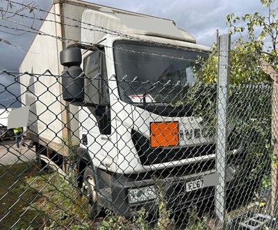 Lot 47 - 2017 (67 Plate) Iveco Eurocargo 75E16S S-A Rigid Box Euro 6 NON RUNNER