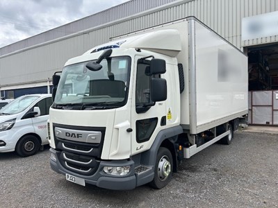 Lot 4 - 2023 DAF LF 190 Box Euro 6