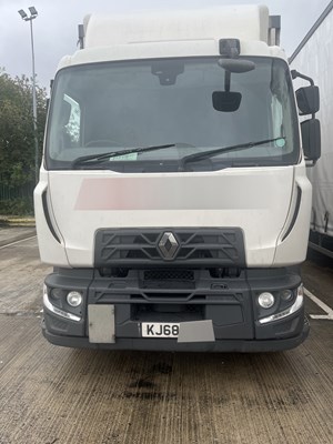 Lot 1 - 2019 (68 Plate) Renault Trucks D Rigid Curtainside Euro 6