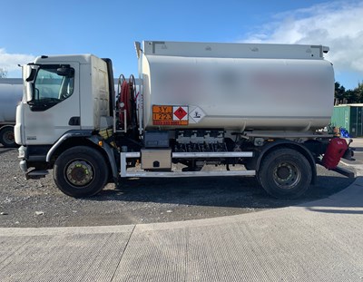 Lot 19 - 2012 DAF LF 55.220 4x2 18000KGS Tanker