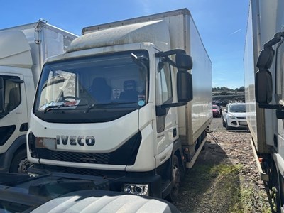 Lot 45 - 2017 (67 Plate) Iveco Eurocargo 75E16S S-A Rigid Box Euro 6