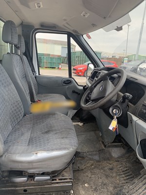 Lot 8 - 2008 Ford Transit T350 Cage Tipper Euro 4