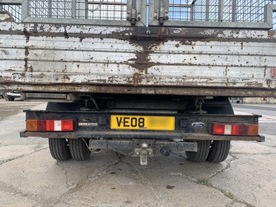 Lot 8 - 2008 Ford Transit T350 Cage Tipper Euro 4