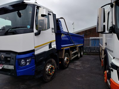 Lot 72 - 2021 Renault C Cab Steel Body Tipper Euro 6