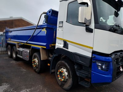 Lot 65 - 2021 Renault C Cab Steel Body Tipper Euro 6